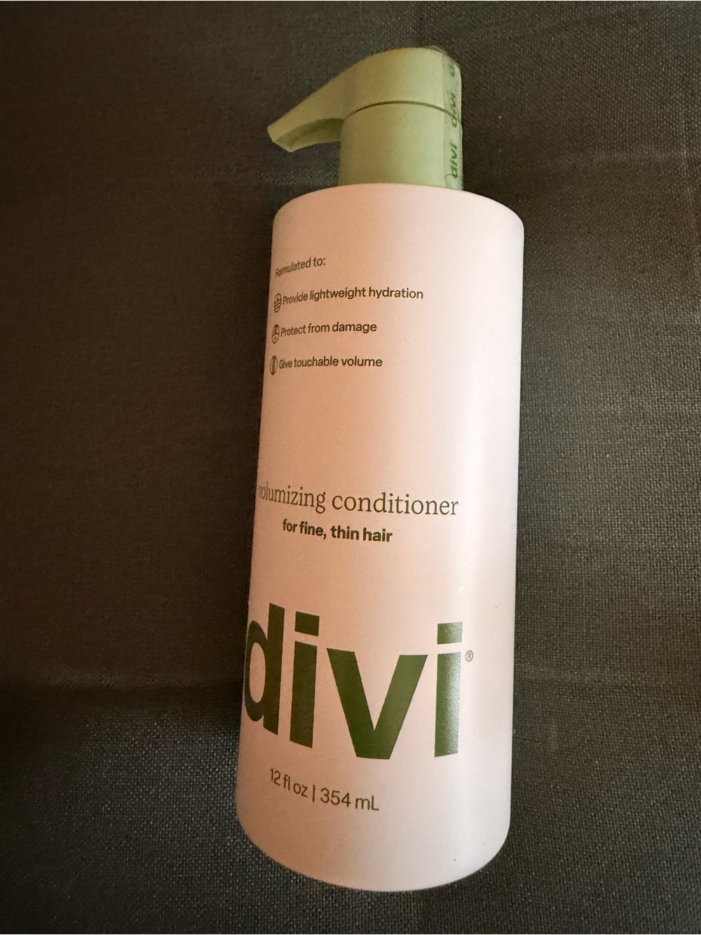 Divi Volumizing Conditioner for fine, thin hair 12 fl oz/354 ml
